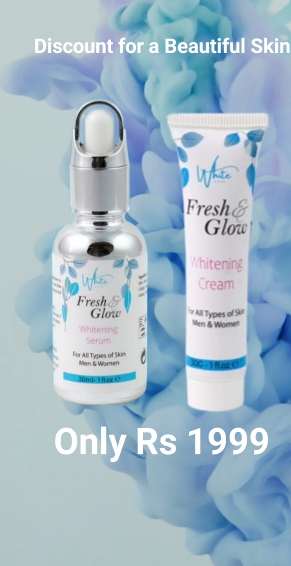 Fresh and Glow  Deal ( Serum + Cream )
